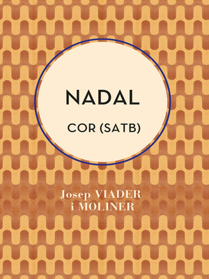 cover image of Nadal  (SATB)
